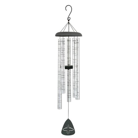 Marson Carson 62956 30 in. Signature Sonnet Windchime - Angel's Arms 62956